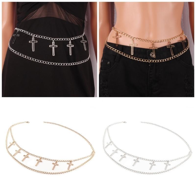 Women Formal Wear Belt - 39BD Popularny łańcuszek do paska Metalowy