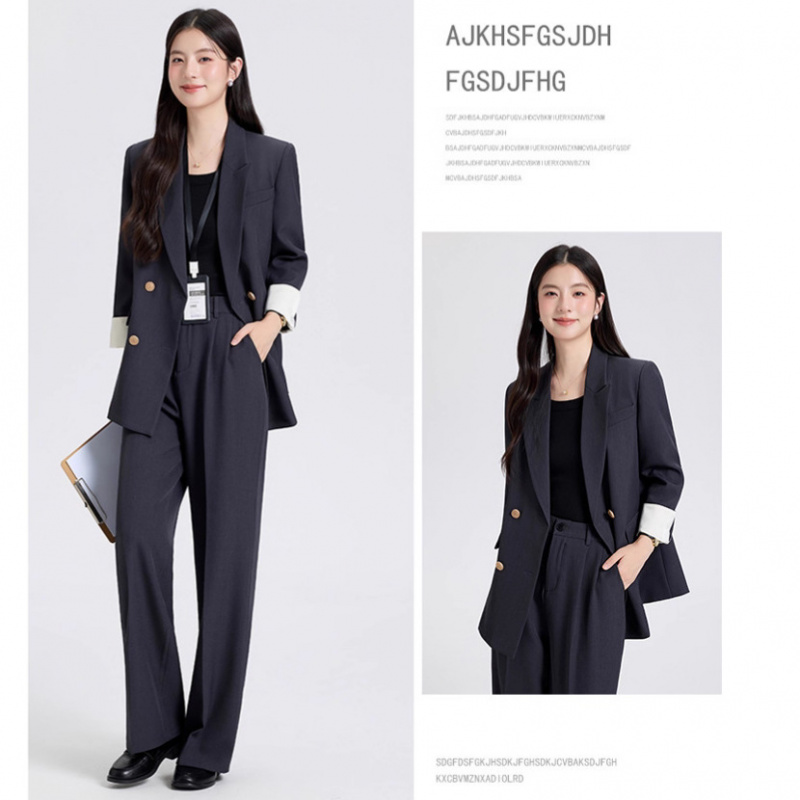 High End Women'S Formal Wear - Damski komplet garniturowy na wiosnę i
