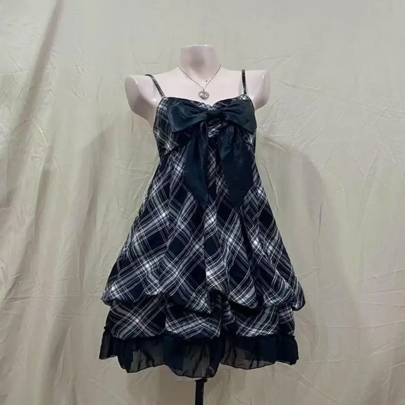Shift Dress Sleeveless - Urocze japońskie komplety Lolita, dwuczęściowe zestawy