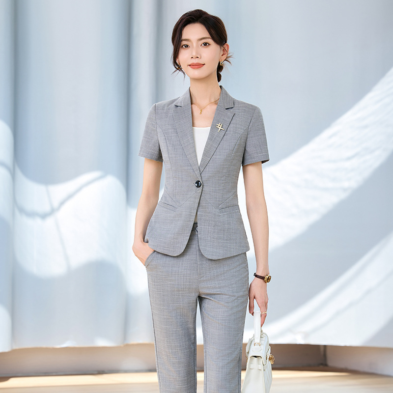 Women Formal Wear H&M - Damski komplet z krótkim rękawem na