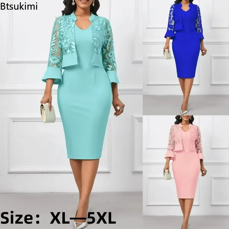 Women Formal Wear For Summer - Komplety damskie 2-częściowe 2026, afrykańskie sukienki