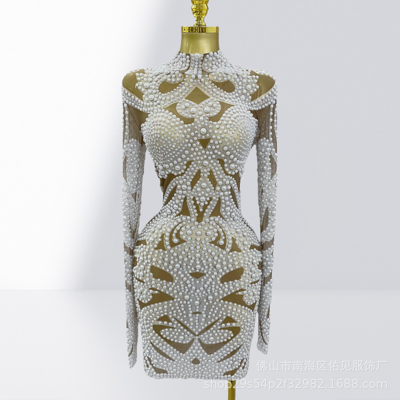 Women Formal Wear H&M - Luksusowa, seksowna sukienka z siateczki z