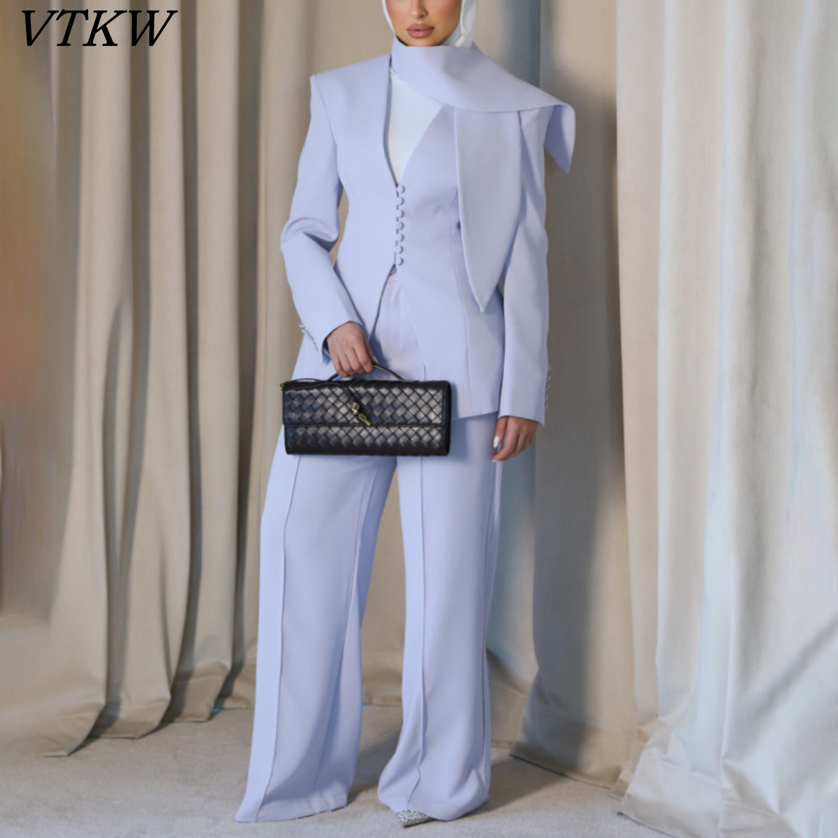 Women'S Formal Wear Suit - VTKW 2026 Nowy Damski Garnitur 3-częściowy: