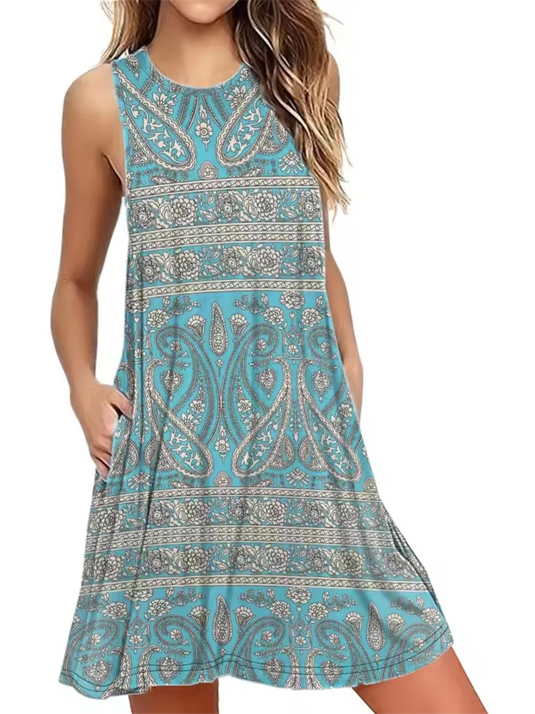 Sukienka letnia damska 9XL Plu – Shift Dress Sleeveless recenzja i cena