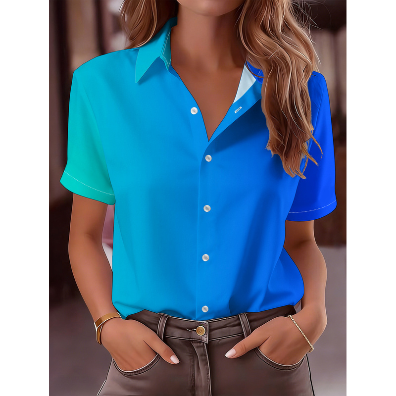 Damska koszula codzienna z kró – Women Formal Wear Stitching recenzja i cena
