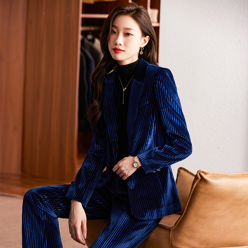 Damska aksamitna marynarka na  – High End Women'S Formal Wear recenzja i cena