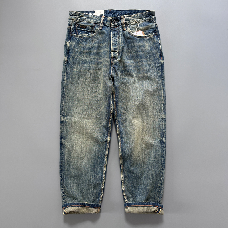 Męskie jeansy z denimu selvedg – Levis Jeans 501 recenzja i cena