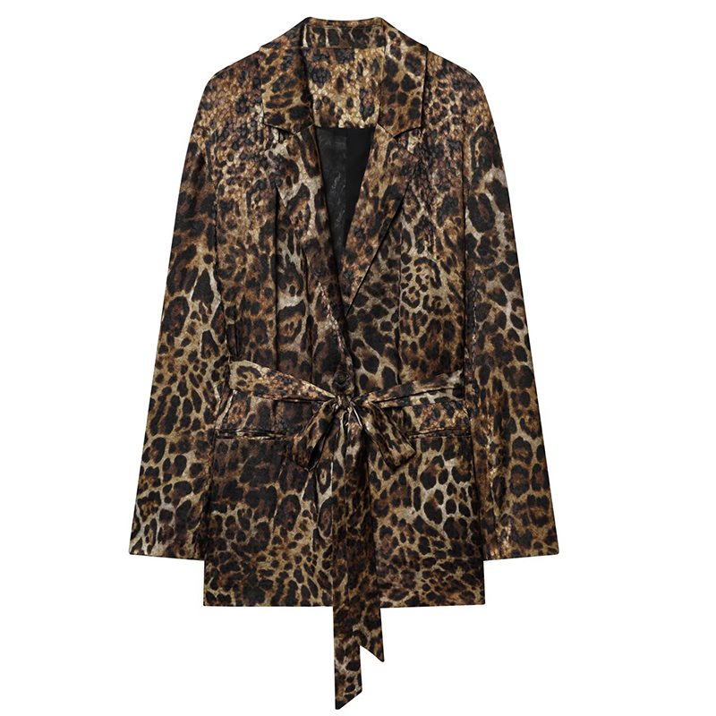 Zestawy spodni HXAO Leopard, 2 – Women'S Formal Wear Suit recenzja i cena