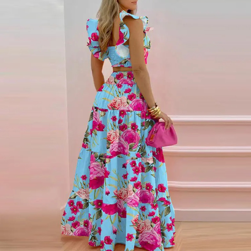 Zestaw spódnica i top Y2K, odz – Women Formal Wear For Summer recenzja i cena