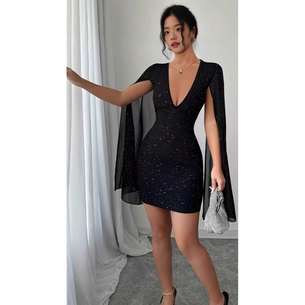 Elegancka sukienka midi z deko – Women Formal Wear H&M recenzja i cena