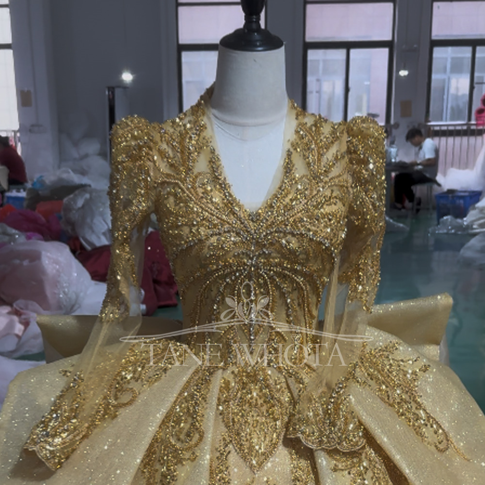 Elegancka suknia wieczorowa z  – Yellow Formal Wear Women recenzja i cena