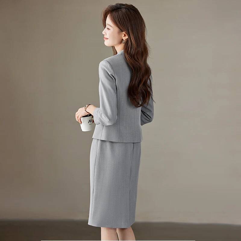 Eleganckie damskie marynarki b – Women Formal Wear Stitching recenzja i cena
