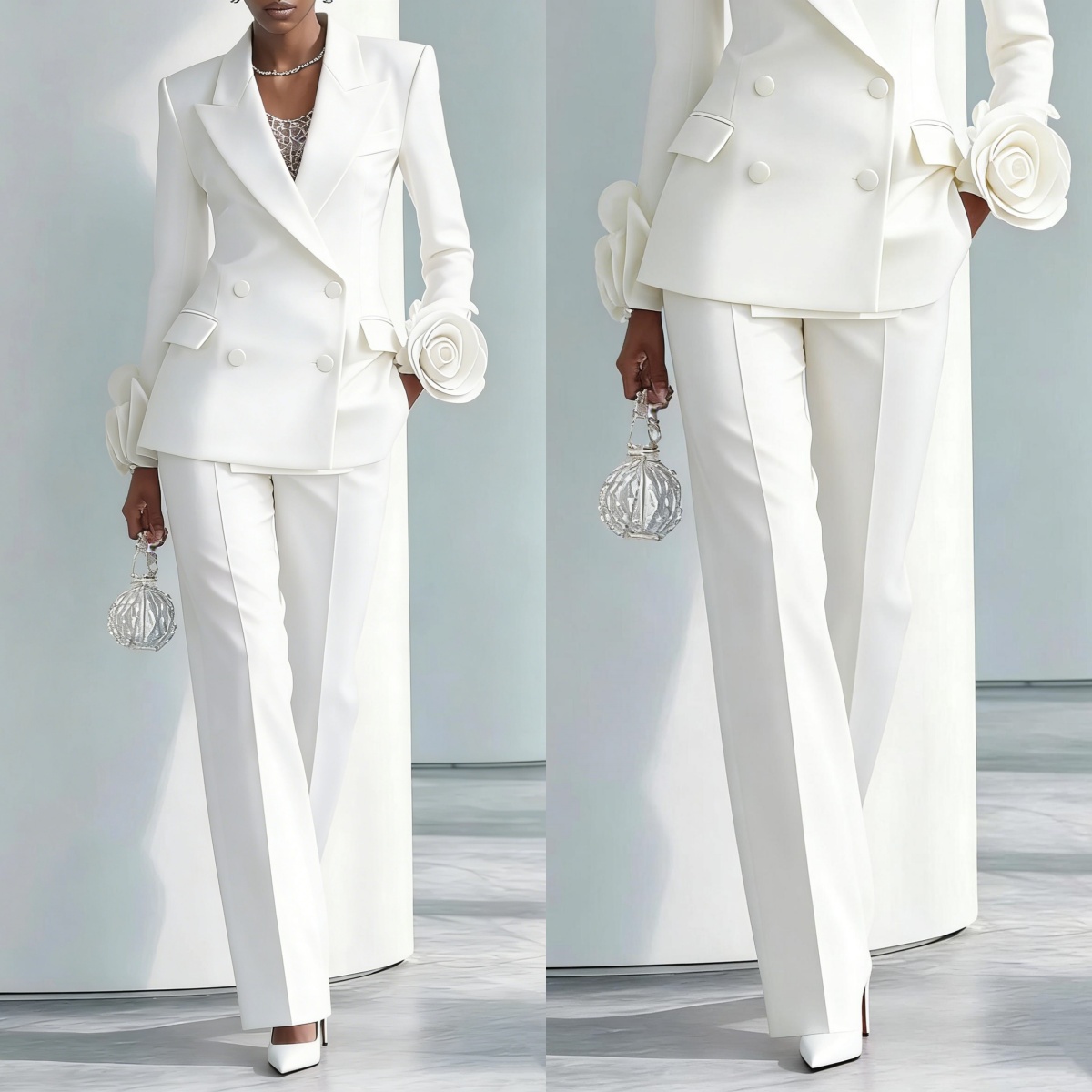 Dwuczęściowy damski garnitur z – Women Formal Wear For Graduation recenzja i cena