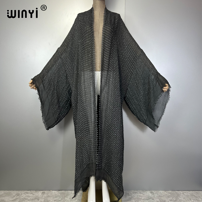 WINYI Geometryczny wzór kimono – Young Women'S Formal Wear recenzja i cena