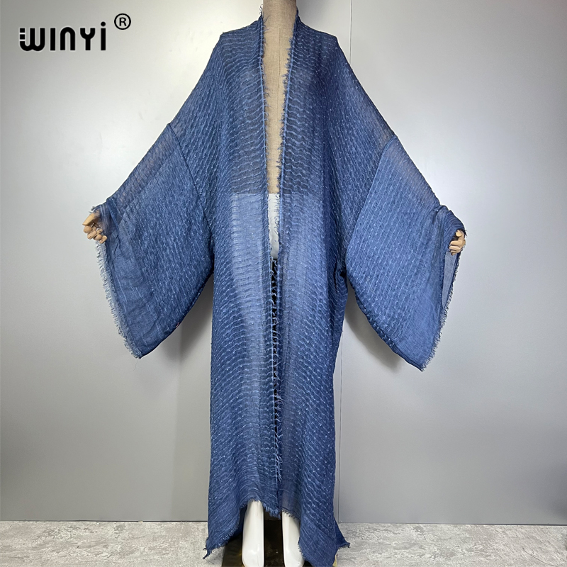 WINYI Geometryczny wzór kimono – Young Women'S Formal Wear recenzja i cena