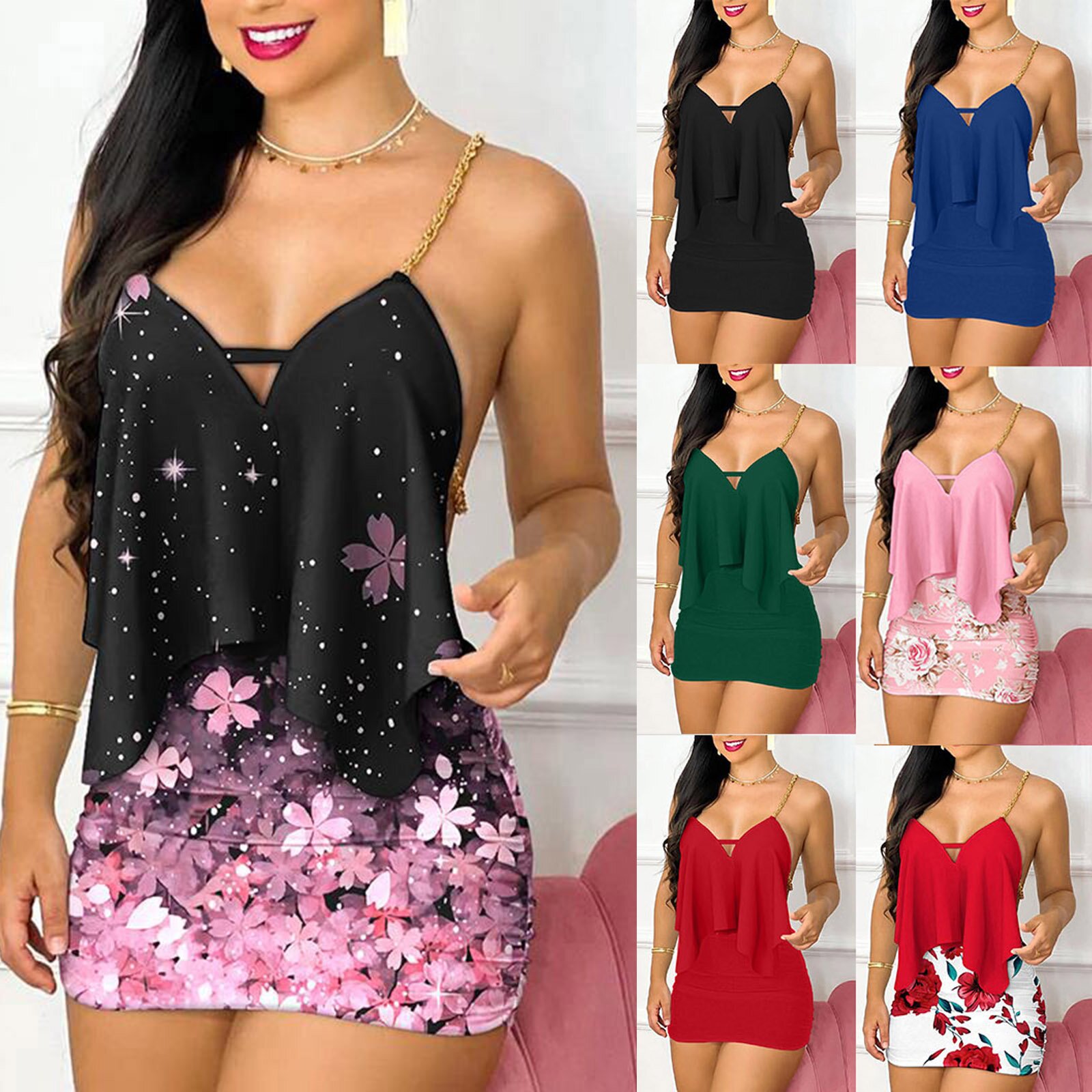 Sukienki damskie moda letnia k – Shift Dress Sleeveless recenzja i cena