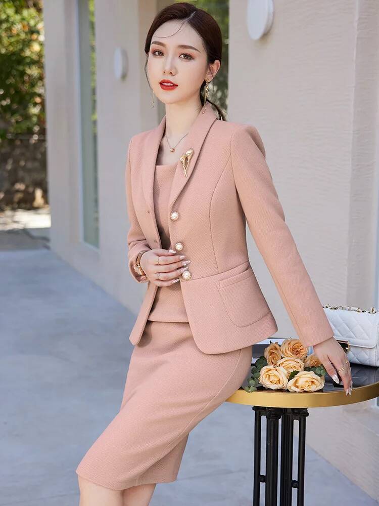 Wysokiej jakości tkaniny, styl – Women Formal Wear Stitching recenzja i cena