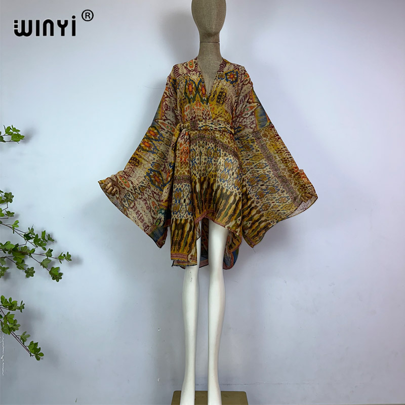 Kimono WINYI z paskiem letni k – Young Women'S Formal Wear recenzja i cena