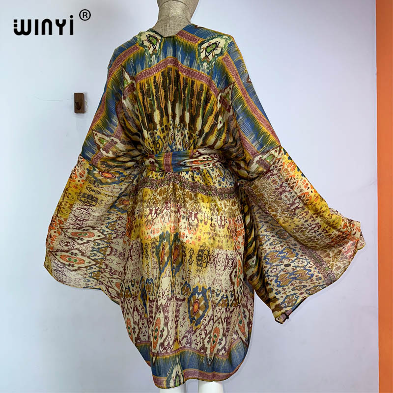 Kimono WINYI z paskiem letni k – Young Women'S Formal Wear recenzja i cena