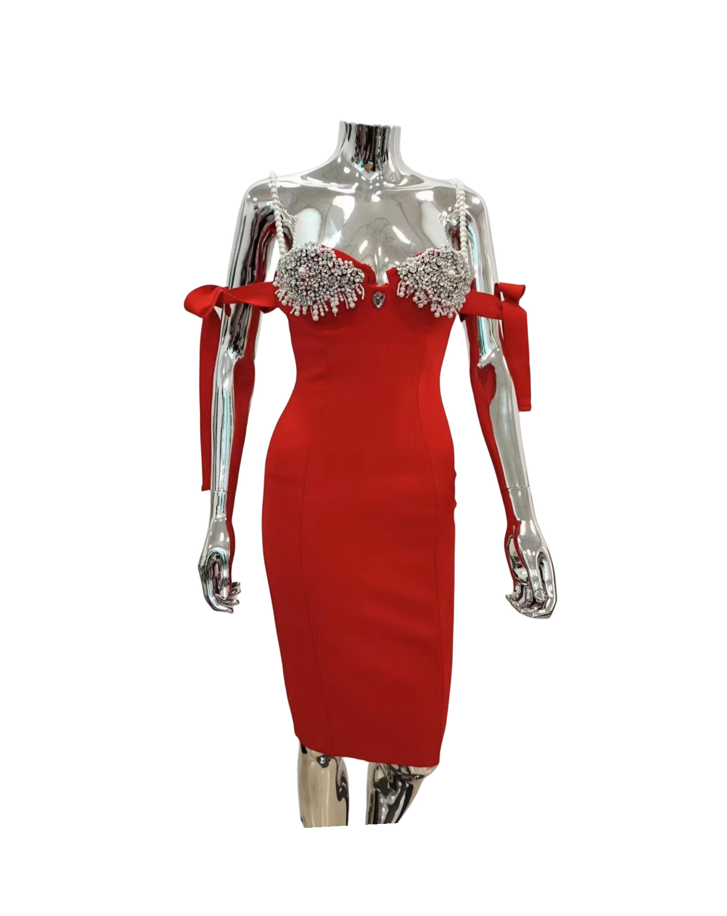 Elegancka sukienka tuba na ram – Women Formal Wear H&M recenzja i cena