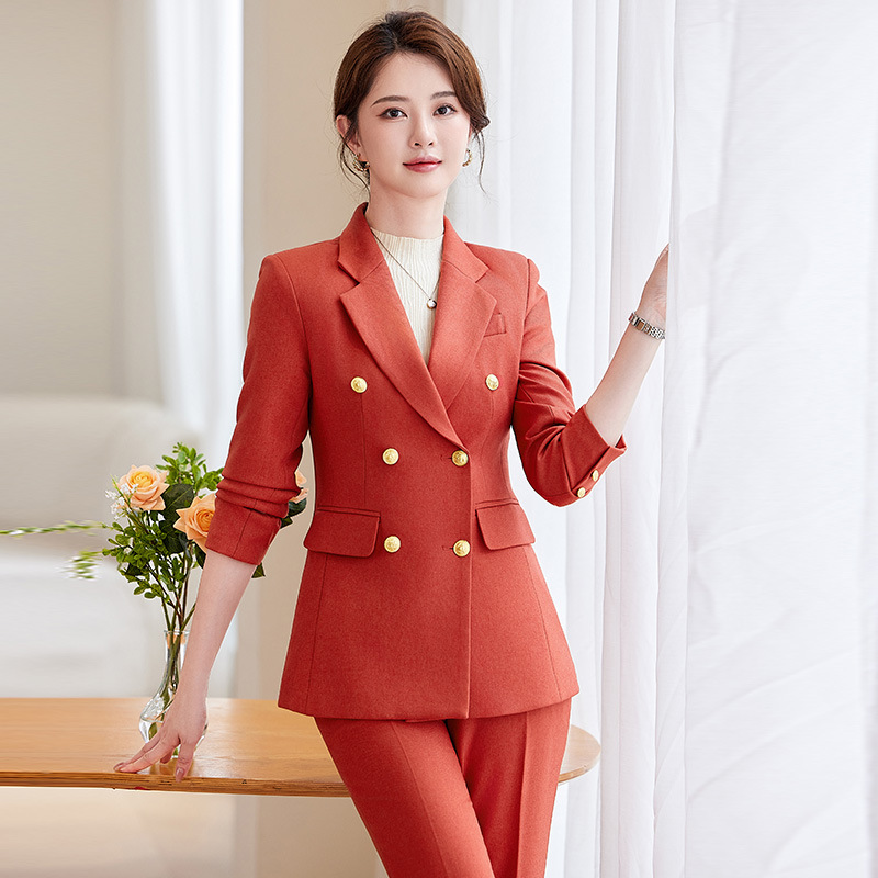 Granatowy komplet garniturów d – High End Women'S Formal Wear recenzja i cena