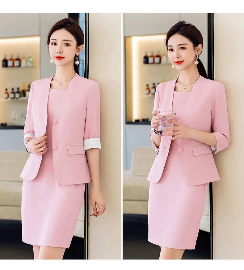 Garnitury biznesowe damskie pl – Women Formal Wear Stitching recenzja i cena