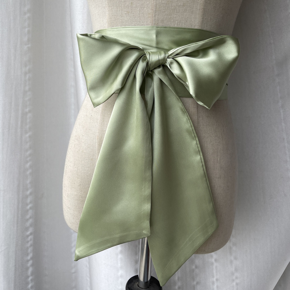 Szeroki pasek z kokardą, regul – Women Formal Wear Belt recenzja i cena