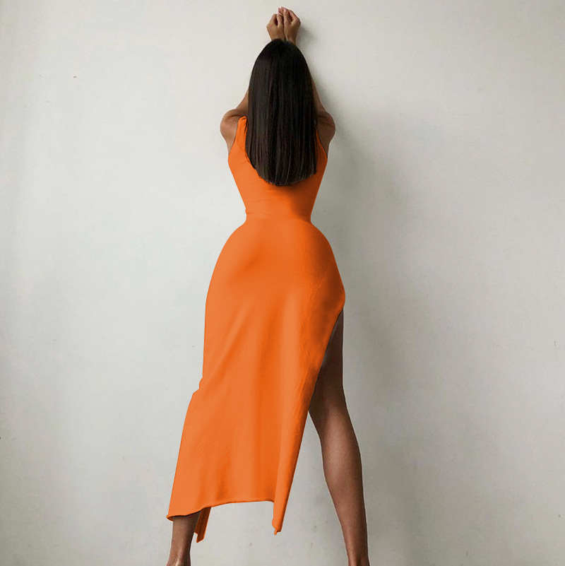Y2k Bez rękawów Pomarańczowe S – Formal Wear For Women Xl recenzja i cena