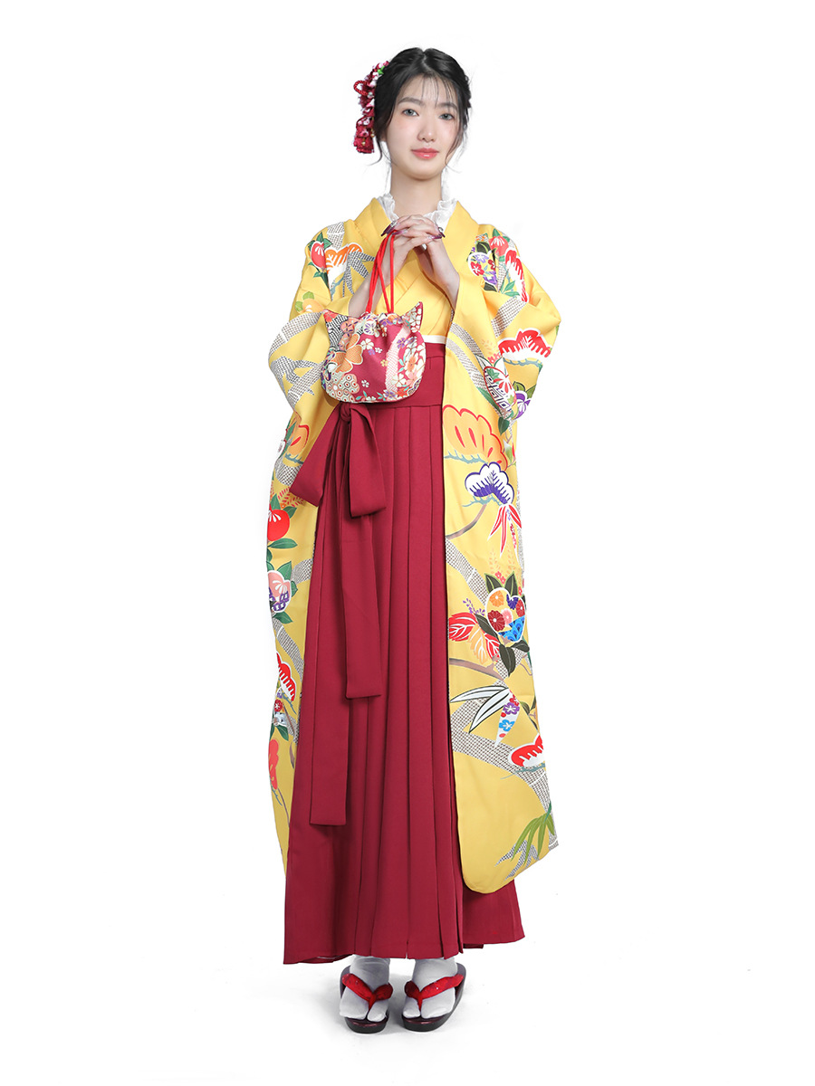 Damski japoński zestaw kimono  – Women Formal Wear For Graduation recenzja i cena