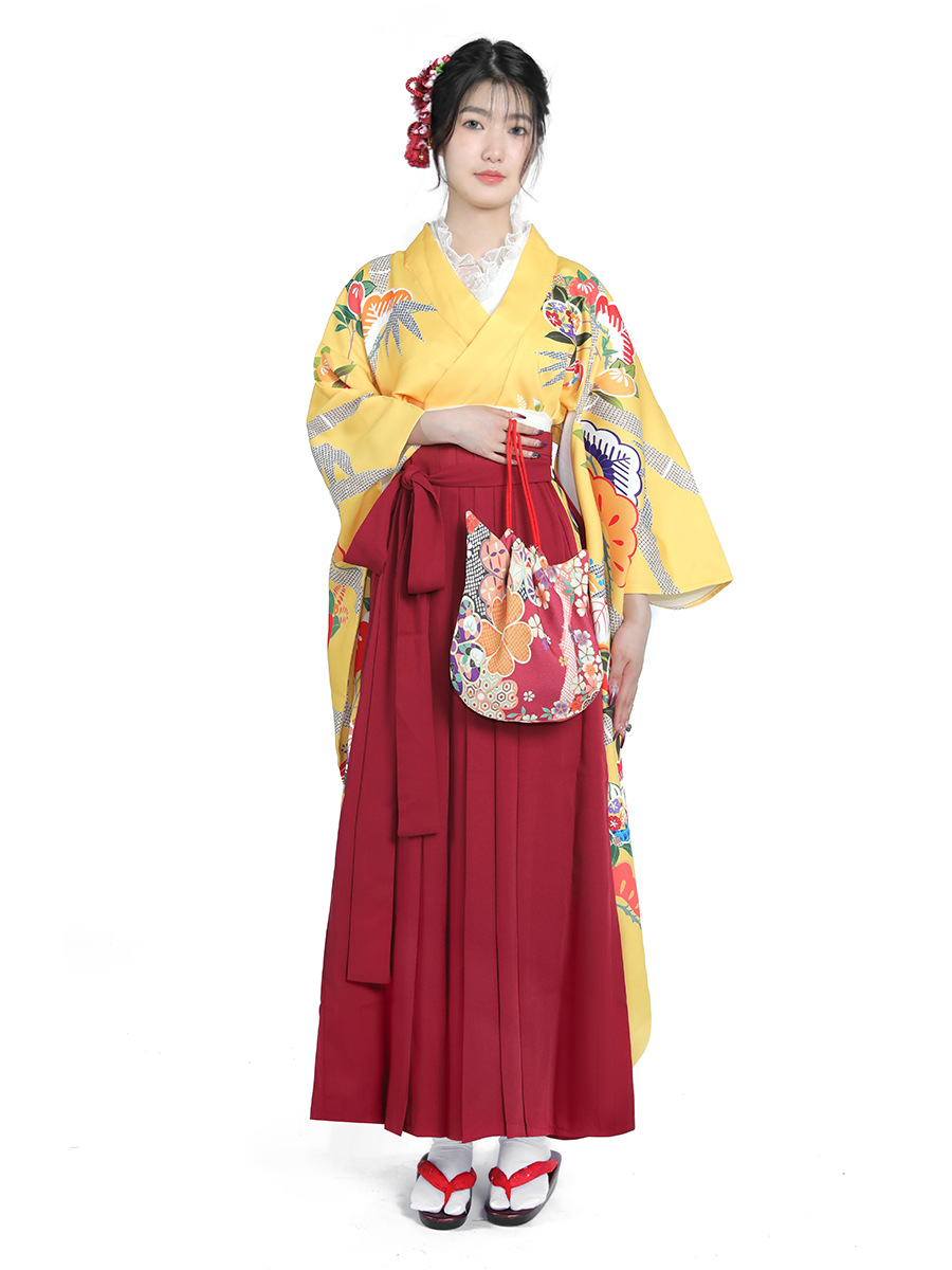 Damski japoński zestaw kimono  – Women Formal Wear For Graduation recenzja i cena