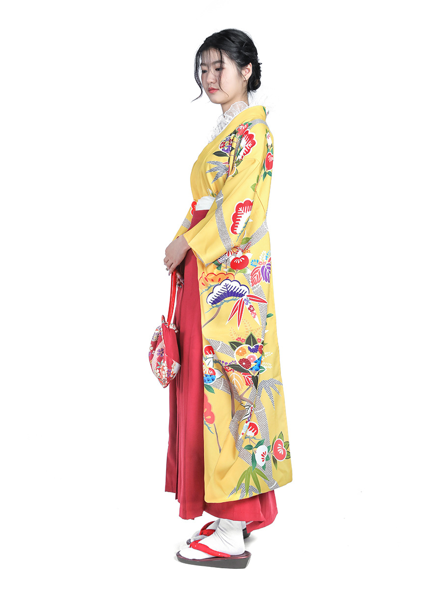 Damski japoński zestaw kimono  – Women Formal Wear For Graduation recenzja i cena