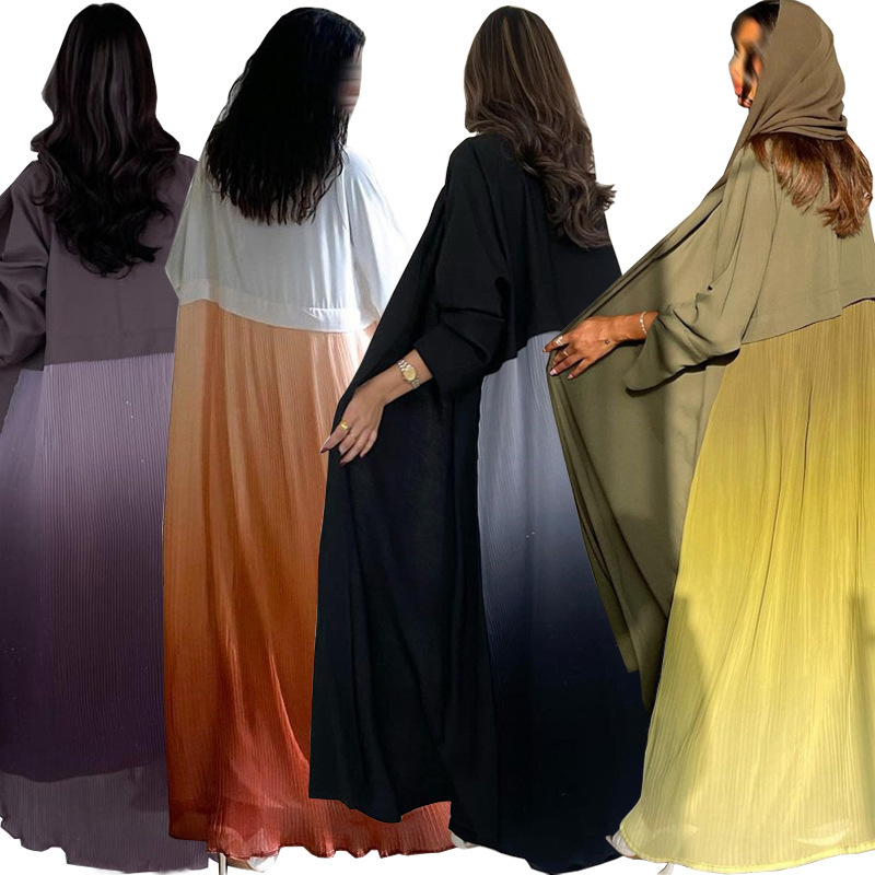 Muzułmańska damska plisowana a – Women Formal Wear Stitching recenzja i cena